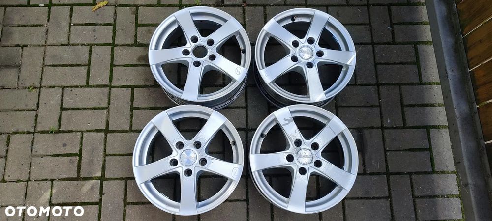 FELGI ALUMINIOWE 5x112 6Jx15 CALI ET48 DEZENT fi 57.1 AUDI SEAT SKODA VW KOMPLET 4 SZTUKI - 2