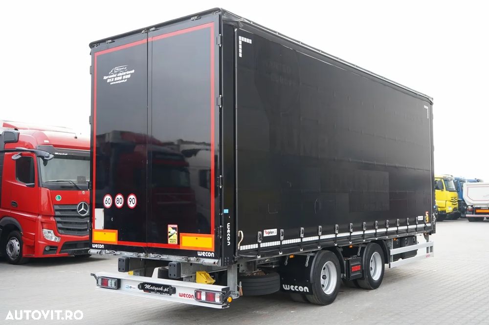 Wecon REMORCA - 7,7 M / TANDEM / MOBILĂ / SAF / 2023 - 7