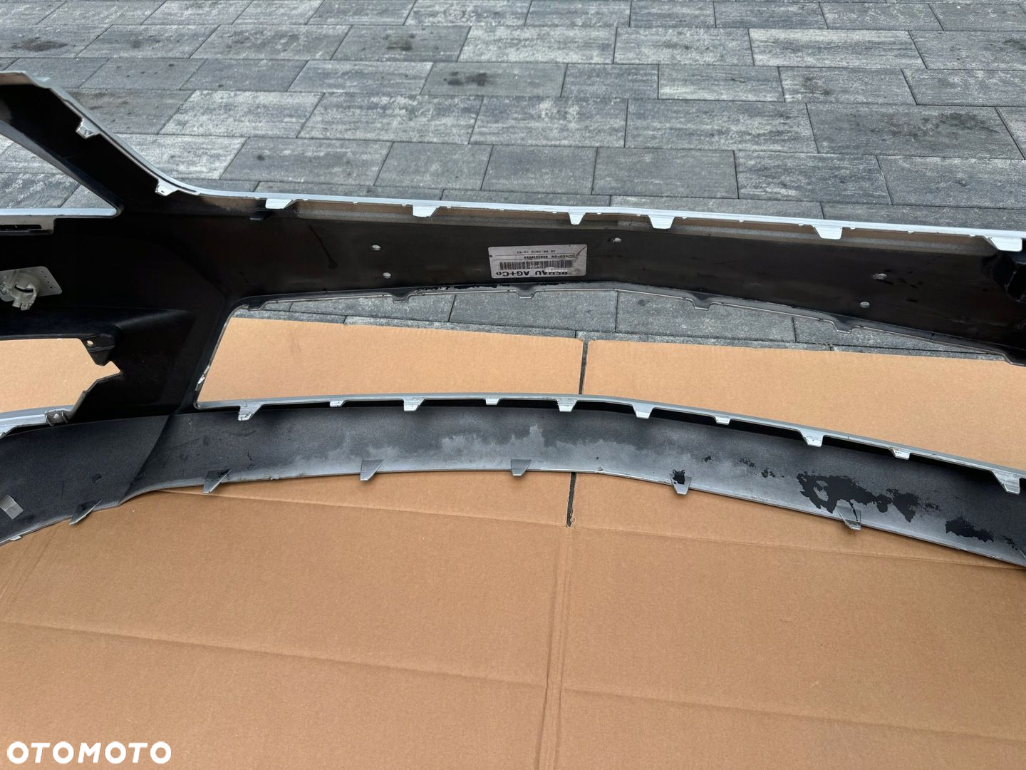 Zderzak Przód MERCEDES C KLASA W204 204 AMG LIFT PDC ORYGINAŁ NIE KLEJONY - 12