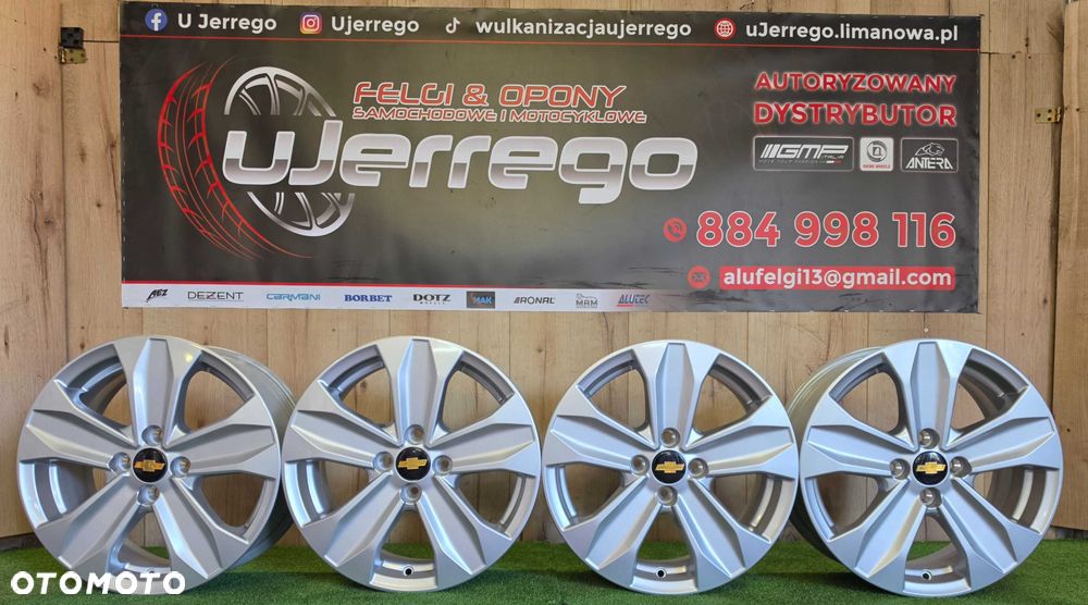 Nowe alufelgi CHEVROLET 16x4x100 - Aveo, Spark