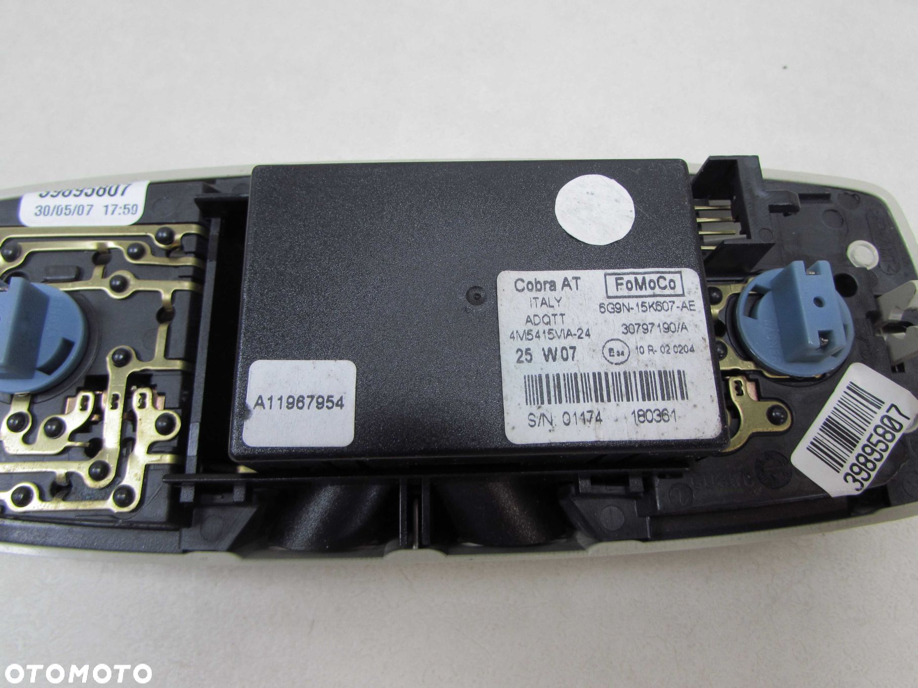 VOLVO S80 II V70 III XC70 06-17 LAMPKA CZUJNIK RUCHU ALARMU 30797190 39895807 6G9N-15K607-AE - 7