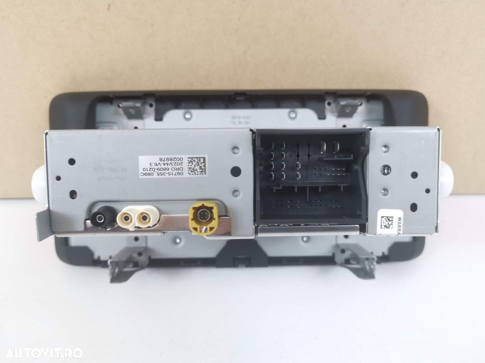 Navigatie Display Multimedia   Skoda Fabia 4 2021 2022 2023 2024 2025 - 5