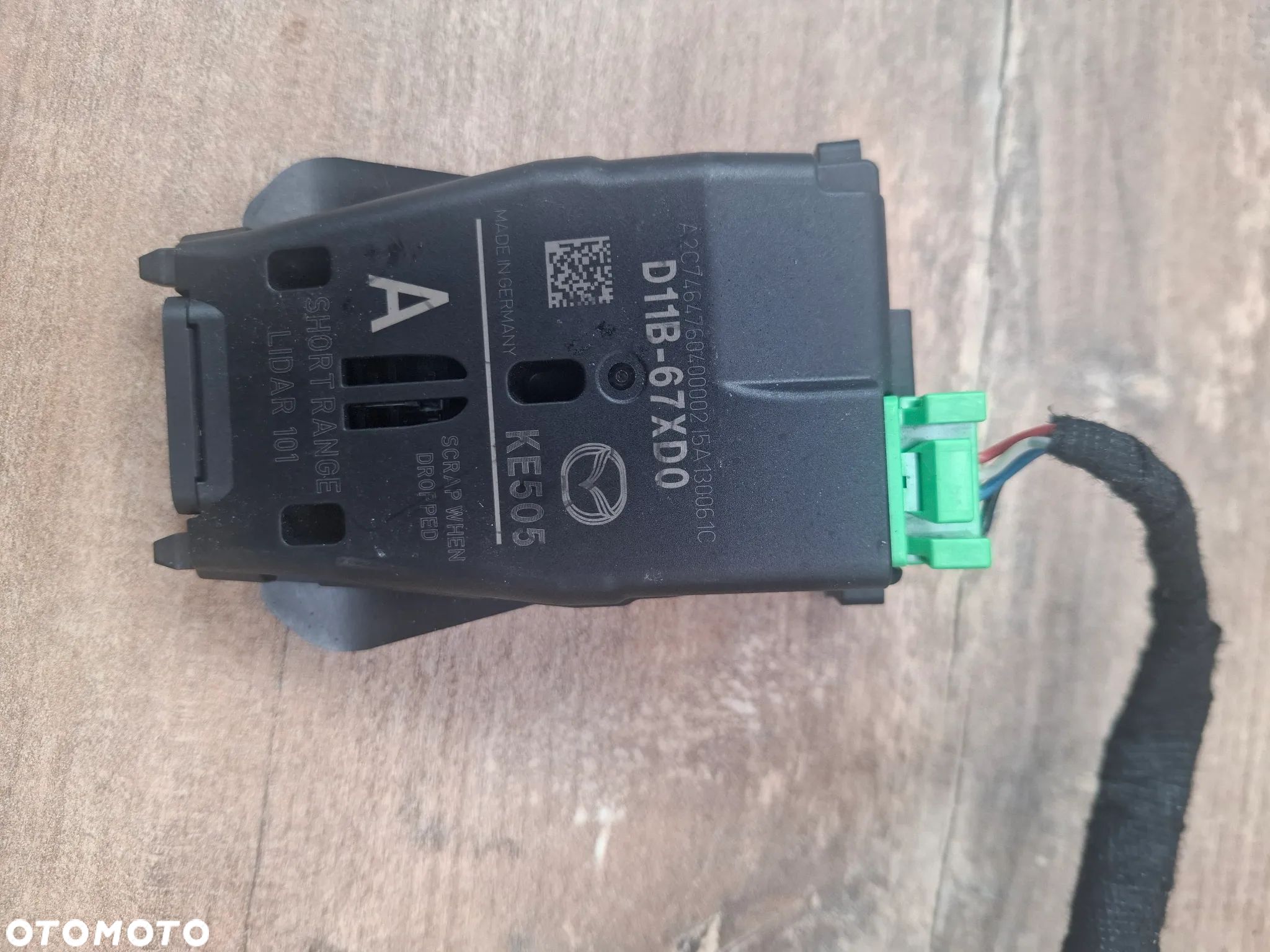 Mazda cx5 radar sensor szyby D11B 67XD0 - 1