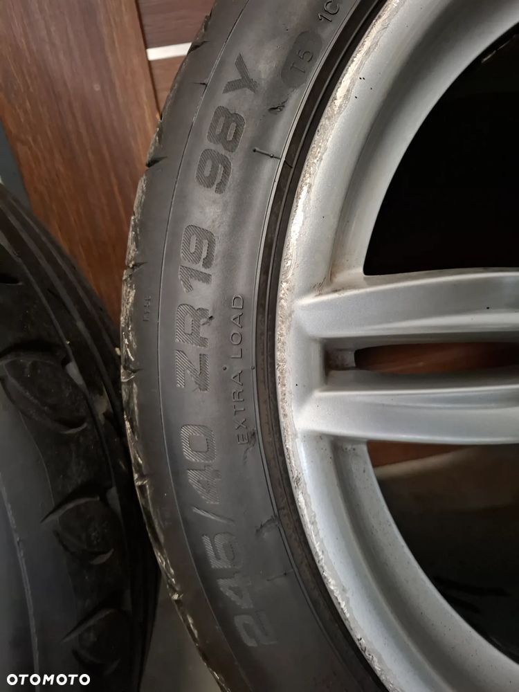Felgi aluminiowe 19 cali BMW F10 rok 2014 ORYGINAŁ M-Pakiet z oponami 8,5Jx19EH2 - 7