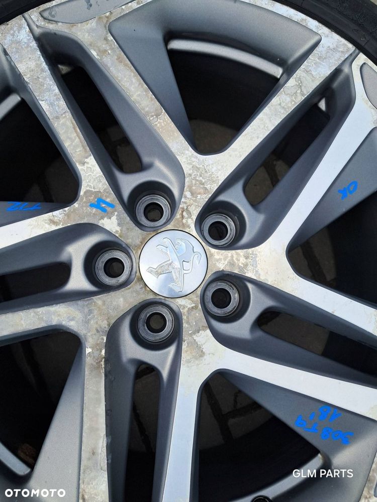 peugeot 308 ii t9 felgi aluminiowe 18" 5x108 et 48 9677989877 - 14