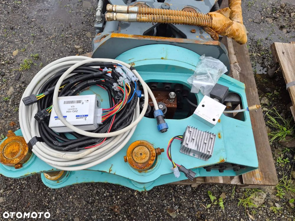 Chwytak hydrauliczny obrotowy sortujący wyburzeniowy kleszcze pięciopalczaste Toft 04G, 390kg NOWE!!! - 2