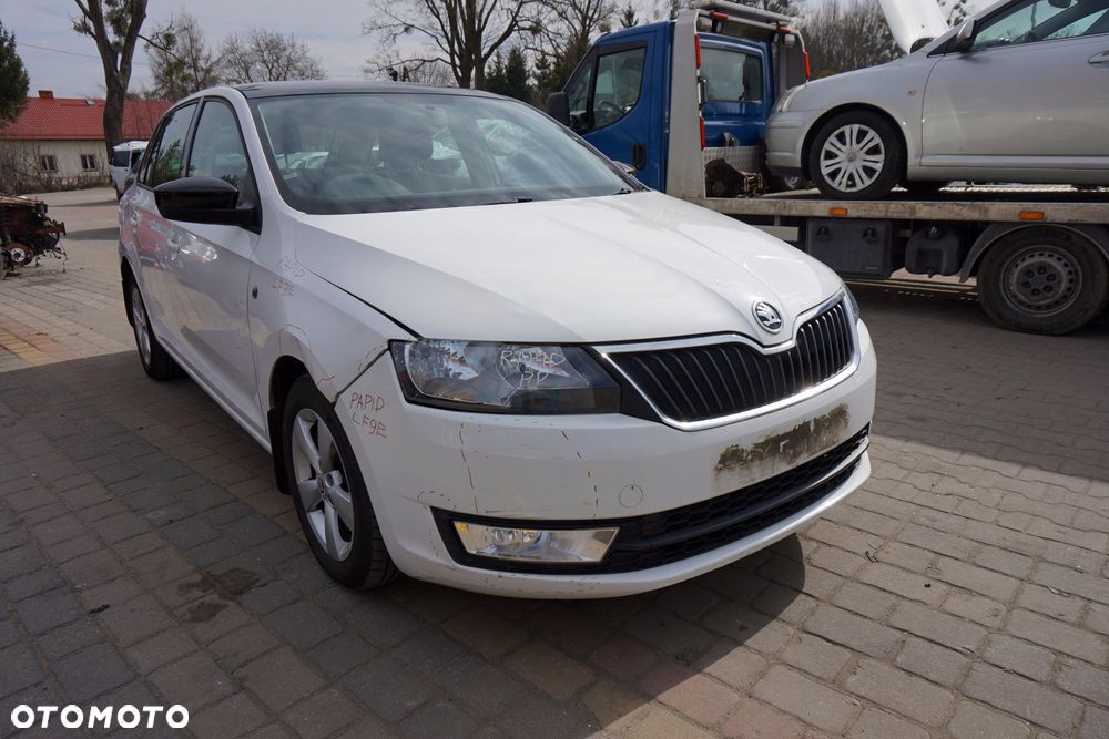 SKODA RAPID NH3 HB 2014 LF9E 1.2 TSI CBZA 86KM MFX BIAŁY na części - 7