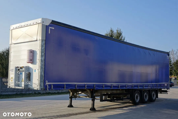 Schmitz Cargobull FIRANKA / VARIOS / OCYNK / OSIE SCHMITZ / NOWE PLANDEKI / DACH PODNOSZONY/ KOSZ NA KOŁO ZAPASOWE