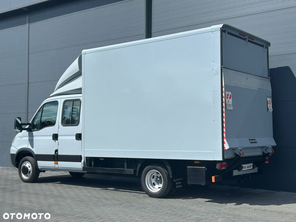 Iveco Daily 35C15 3.0 HPI DOKA Kontener + winda + drzwi boczne **Brygadówka**BLIŹNIAKI**Sprowadzony** - 4
