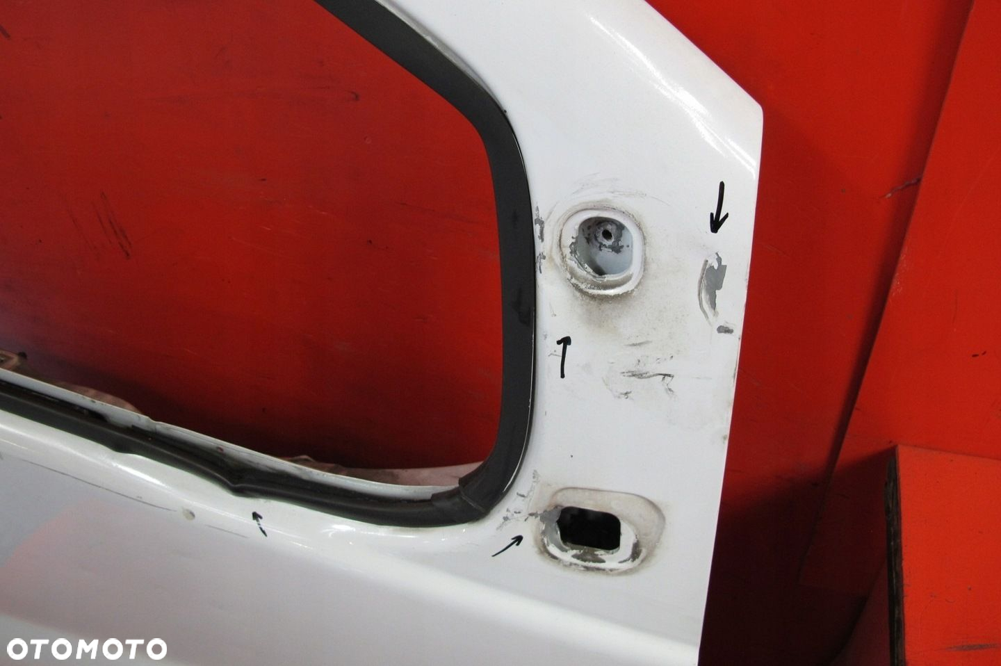 RENAULT TRAFIC 2 II VIVARO I A PRIMASTAR BIAŁE DRZWI PRZÓD PRAWE 2001-2014 - 5