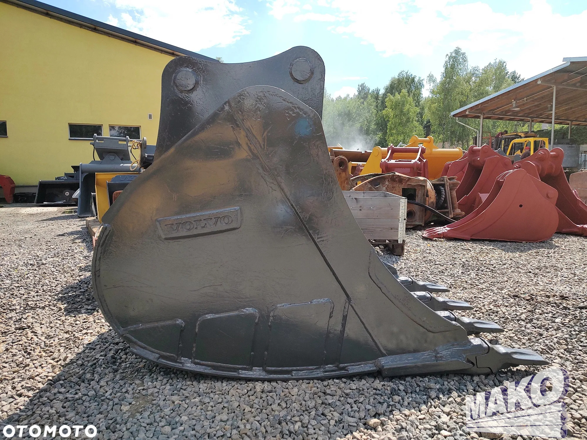 Łyżka Volvo 100cm do koparki Miller fi 80 - 2