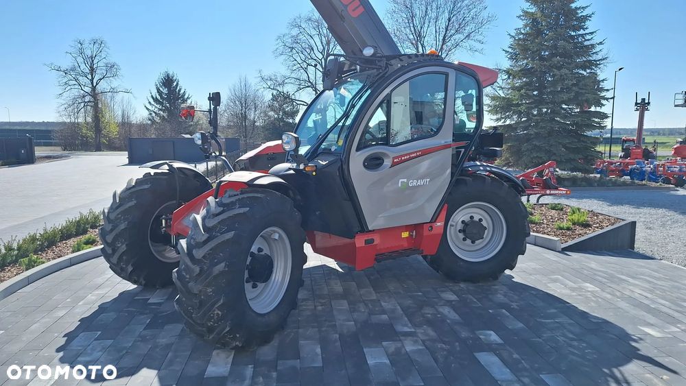 Manitou ładowarka MLT 940 140 V+ Elite, pneumatyka 2 obwodowa do przyczep - 5
