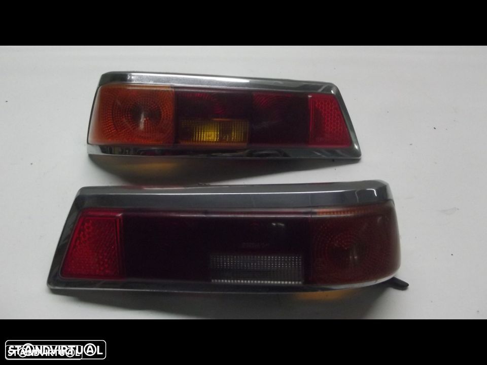 mercedes antigo farolins completos c/borracha - 4