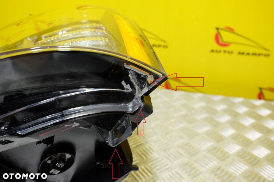 RANGE ROVER VOGUE L322 LIFT 2010- REFLEKTOR LAMPA XENON LEWA USA - 6