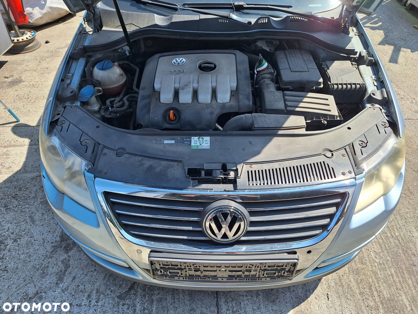 VW VOLKSWAGEN PASSAT B6 3C 3C5 KOMBI VARIANT PÓŁKA CZARNA ROLETA BAGAŻNIKA - 9