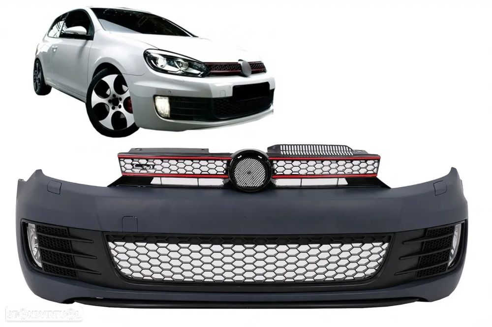 Para-choques VW Golf 6 (2008 a 2012) Look GTI - 8