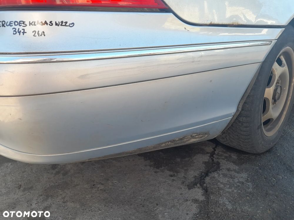 MERCEDES KLASA S W220 ZDERZAK TYŁ TYLNY TYLNI 347 - 12