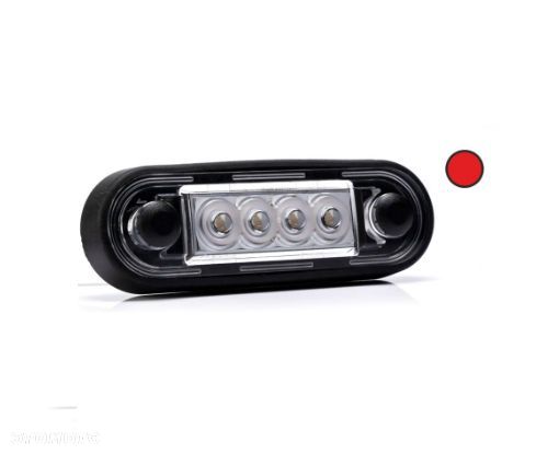 Lampa obrysowa LED czerwona tylna – 1 funkcja - 1
