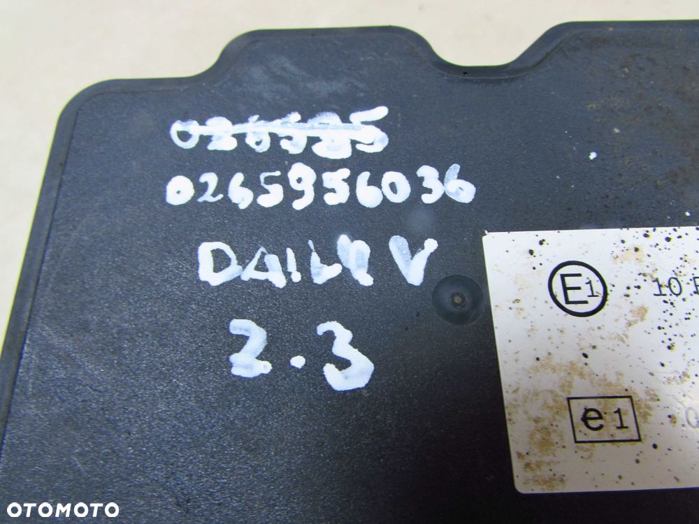 IVECO DAILY IV LIFT 11- POMPA ABS ESP 0265242099 0265956036 - 7