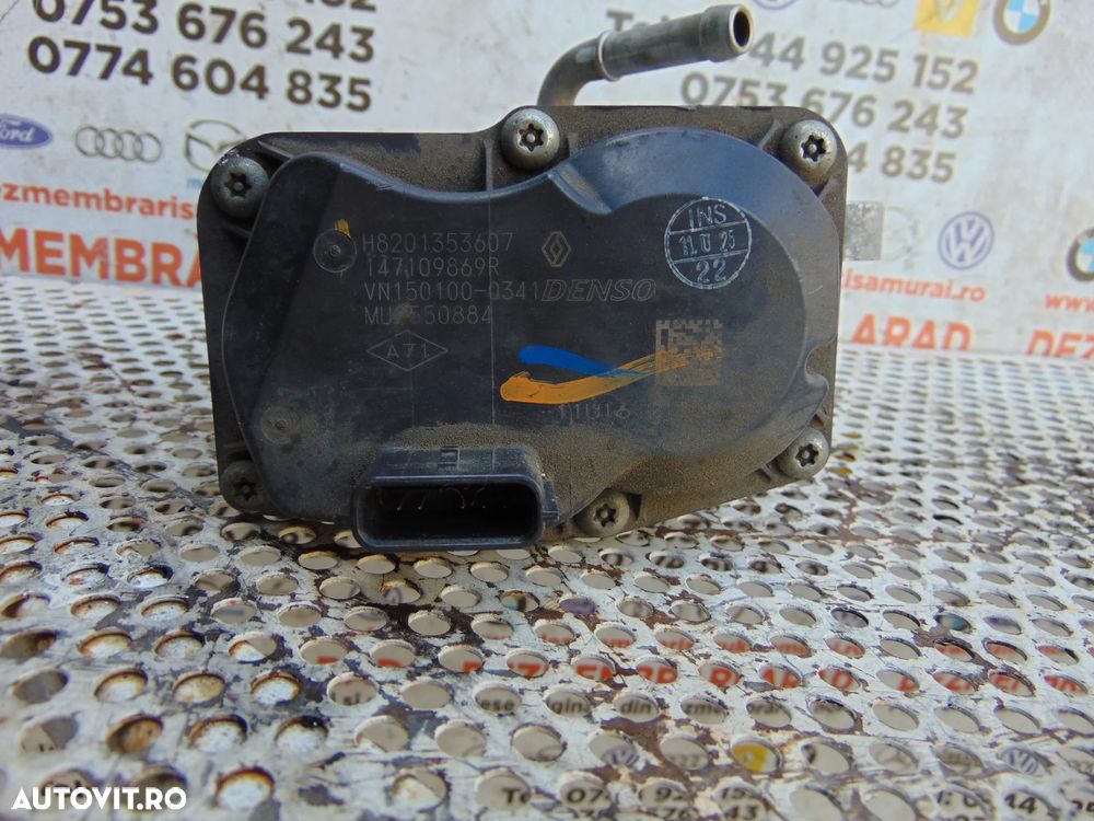 Clapeta EGr Renault Master 2.3 euro 6 Opel Movano Nissan nv400 2.3 euro 6 cod 147109869r - 1