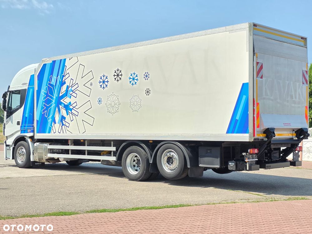 Iveco HI-WAY 460 / CHŁODNIA / WINDA / 6×2 /  21 EUROPALET / DRUKARKA / KLIMA POSTOJOWA / SYPIALKA / 3 OSIE / OŚ PODNOSZONA ORAZ SKRĘTNA  / AUTOMAT / E6 / SPROWADZONY/ - 26