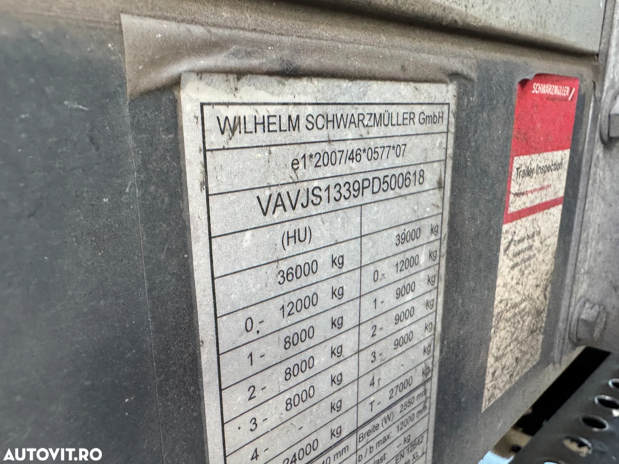 Schwarzmuller standard, liftanta, lada paleti, finantare - 19