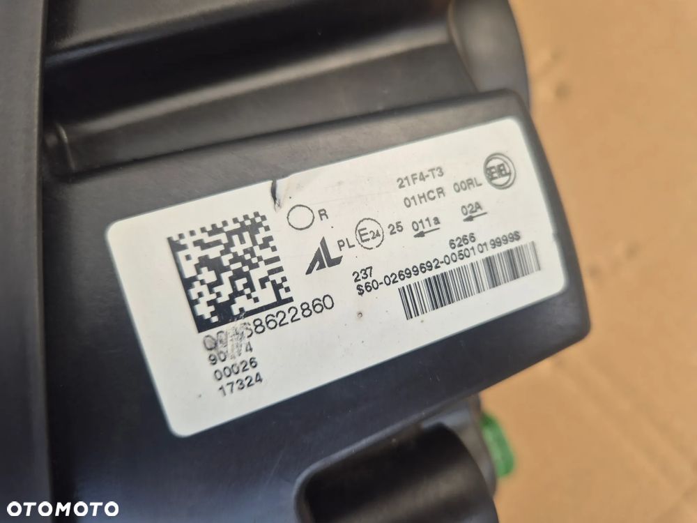 Fiat Ducato komplet lamp.Boxer.JumperCzarne.Nowe.AL.OE. - 10