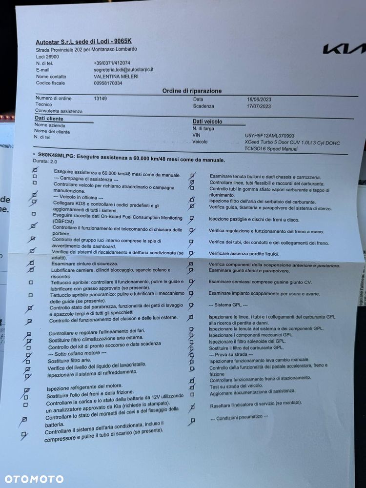 Kia XCeed 1.0 T-GDI OPF Vision - 10