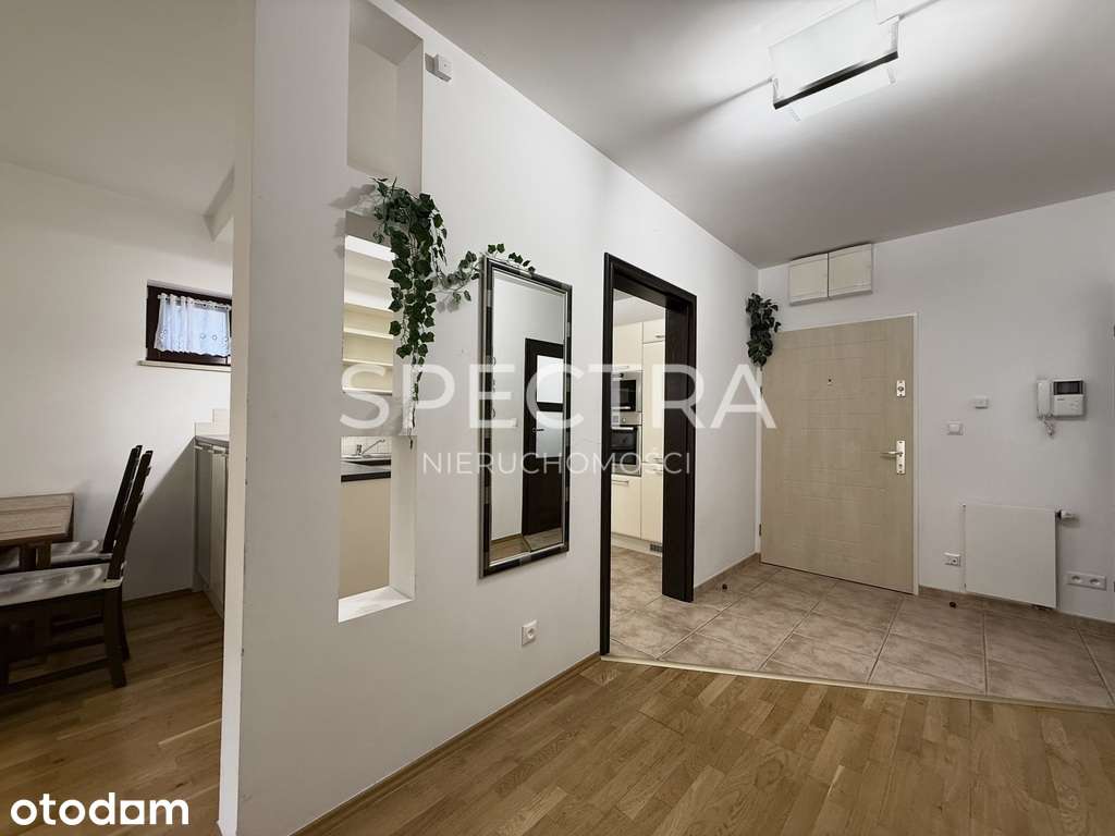 56,7m² z południowym tarasem | Park Decjusza | Wola Justowska