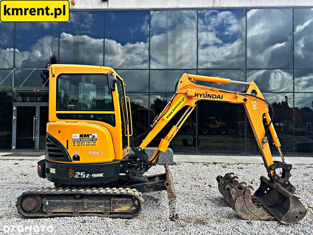 Hyundai ROBEX 25Z-9AK MINI-KOPARKA 2018R | Bobcat E26, E27, E27z, Komatsu PC26MR-3, Kubota U27-4, KX027-4, Yanmar ViO26-6, SV26, Takeuchi TB225, TB230, Caterpillar 302.7D CR, 302.7 CR, Volvo ECR25D, Case CX26B, Wacker Neuson ET24, ET25, EZ26, JCB 8026 CTS, 25Z-1, Hitachi ZX26U-5A, ZX26U-6, Kobelco SK26SR, New Holland E26C - 4