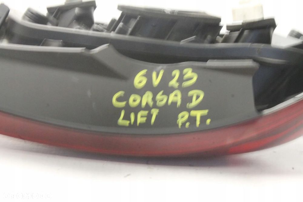 LAMPA PRAWA TYLNA PRAWY TYŁ OPEL CORSA D 3D ODYMIONA OPC 2006R- - 9