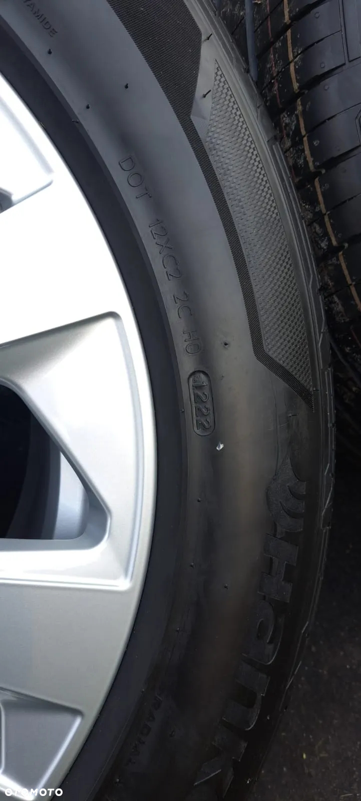 AUDI Q7 Q8 KOŁA (FELGI 4M8607025 Z OPONAMI 19" HANKOOK LATO) 265/55R19 ET20 5x112 - 4