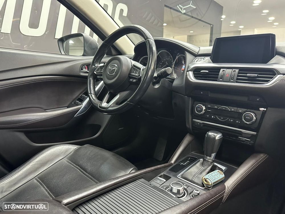 Mazda 6 M6 2.2 SKY-D Excellence P.Leather White TAE Navi AT - 31