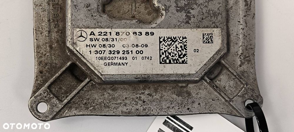 MODUŁ MERCEDES W221 A2218706389 - 2