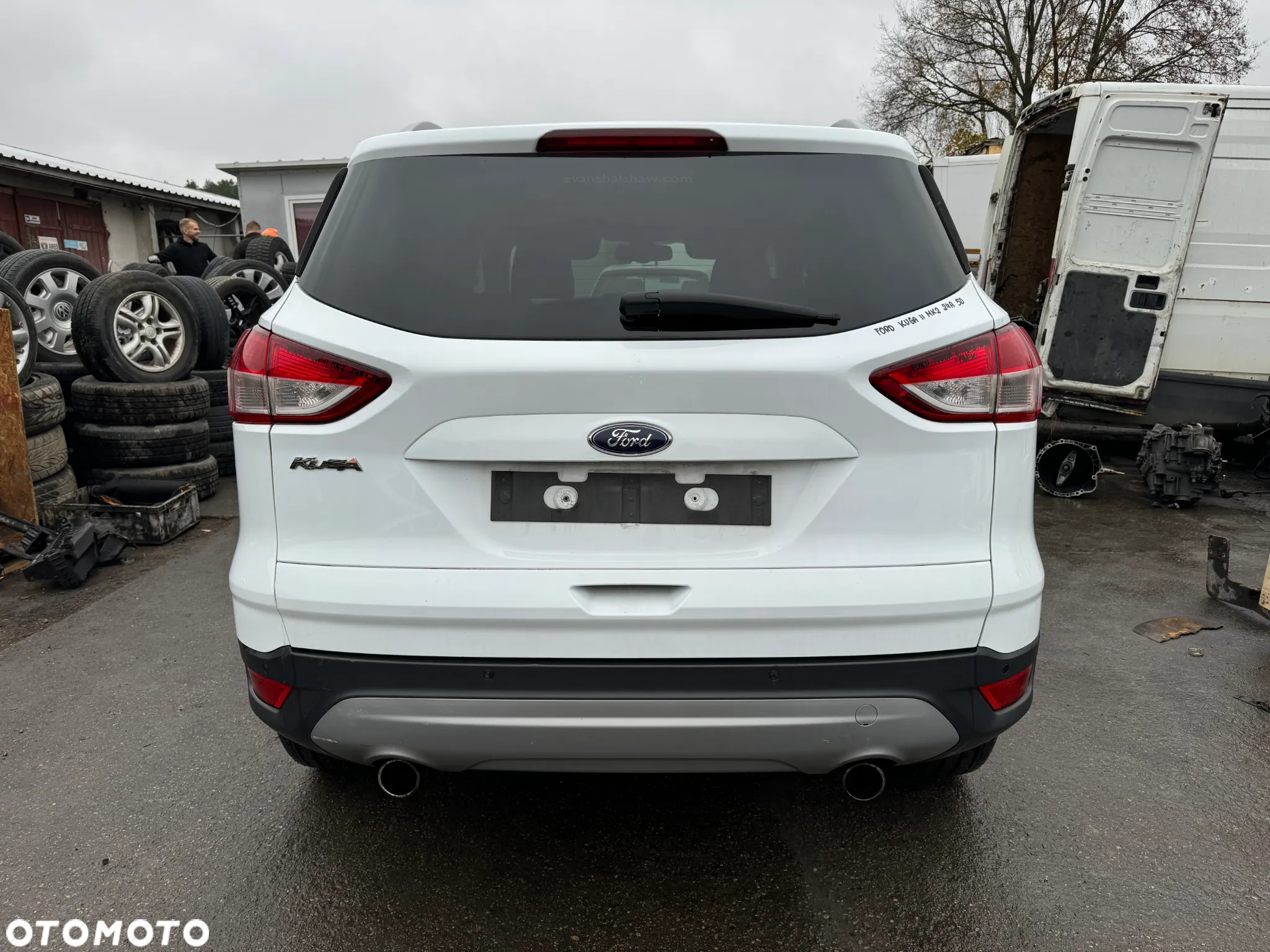 FORD KUGA MK2 II 2014 140KM 2.0 DIESEL FROZEN WHITE 5D NA CZĘŚCI - 5