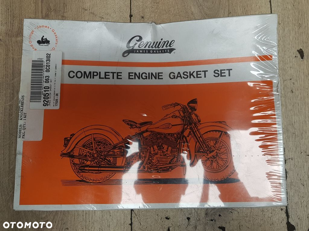 Zestaw uszczelek i uszczelniaczy silnika James Gasket Harley Davidson Knucklehead 36-47 - 2