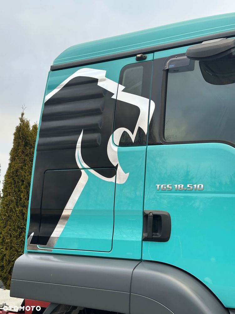 MAN / TGS / 18.510 / 4x4 / STAŁY NAPĘD + REDUKTOR  / ALLROAD / - 14