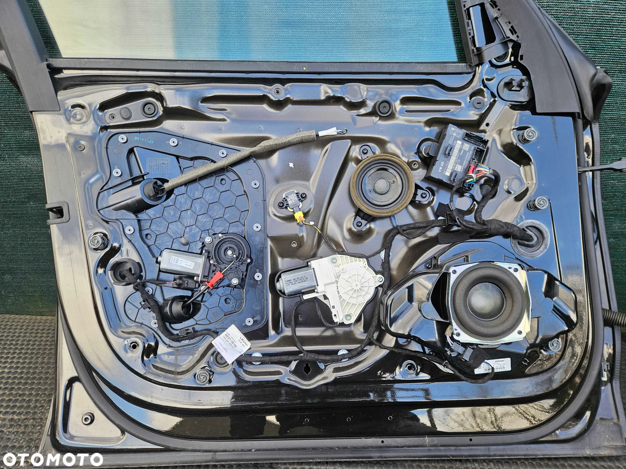 Drzwi Przod Przednie Lewe Czarne LY8X Kompletne BOSE AUDI A8 D4 Long 2013r - 39