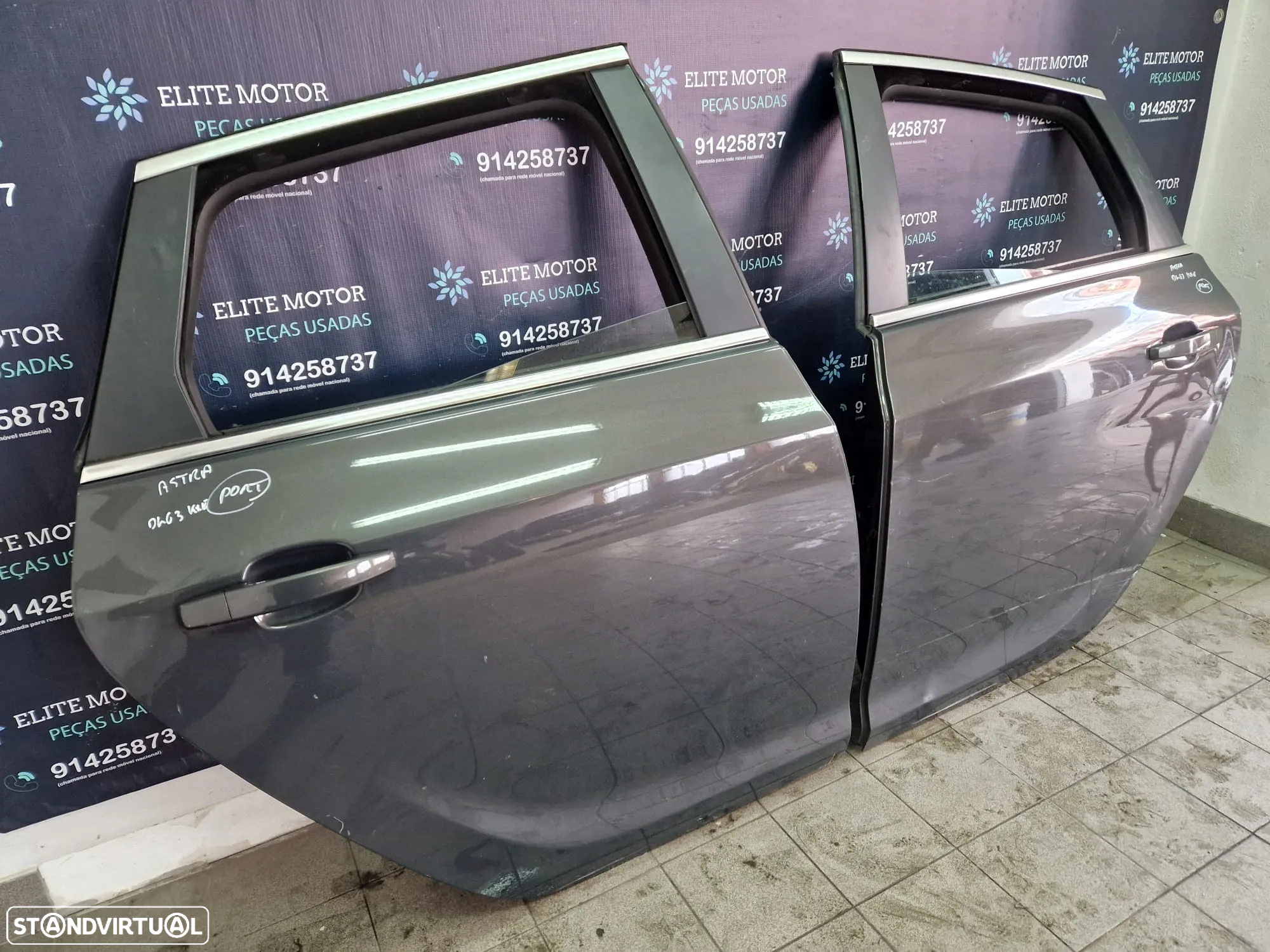 Porta usada OPEL ASTRA J traseira esquerda direita ENVIO GRATIS - 4