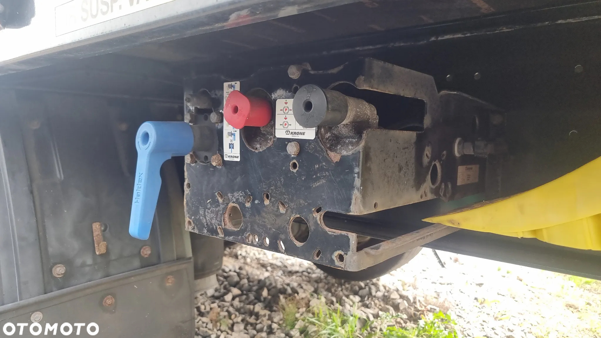 Krone 43.500zł netto NACZEPA BUDOWLANKA BURTOWA STANDARD 2014 ROK St. BDB MOŻLIWOŚĆ TRANSPORTU - 10