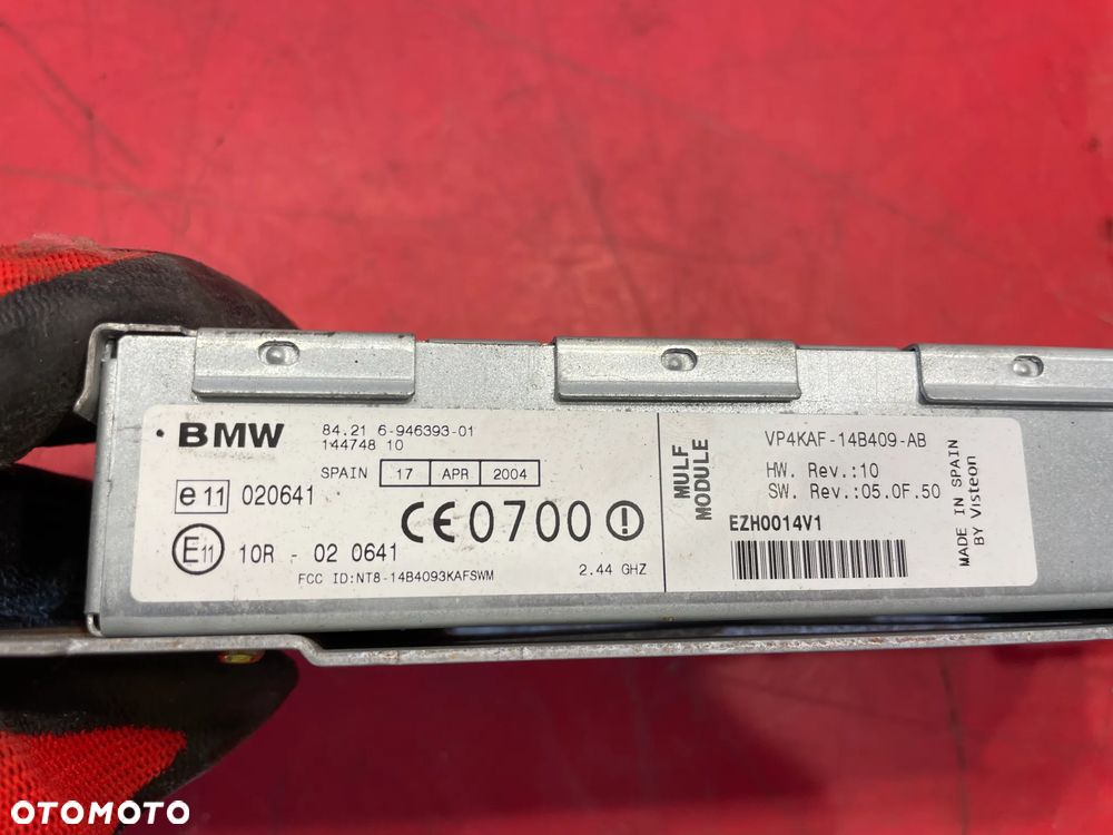 MODUŁ TELEFONU BLUETOOTH BMW E60 6946393 - 4