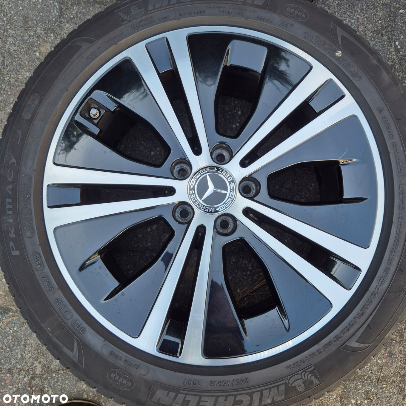 LATO KOŁA 245/45 R18 ORYGINAŁ MERCEDES S E-KLASA W213 W140 W220 VITO W212 - 4