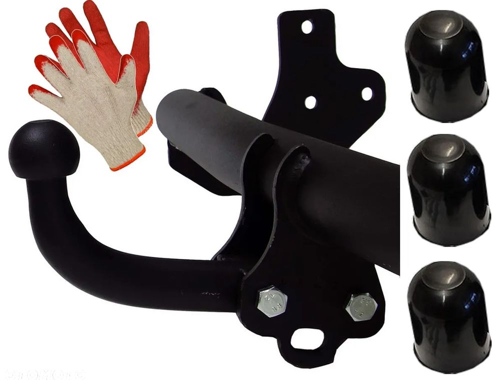 STEINHOF HAK HOLOWNICZY Z KULA ODKRĘCANĄ+KAPTURKI do FIAT SCUDO 2II 2007-2016 L1+L2+MAX VAN - 6