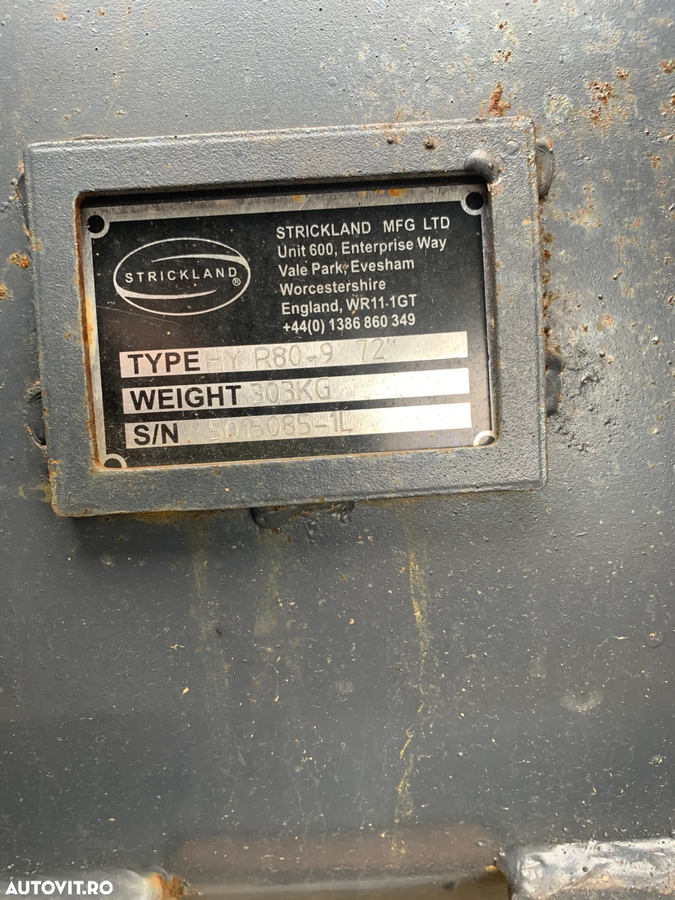 Cupa taluz noua Strickland pentru excavatoare de 7-10 tone - 9