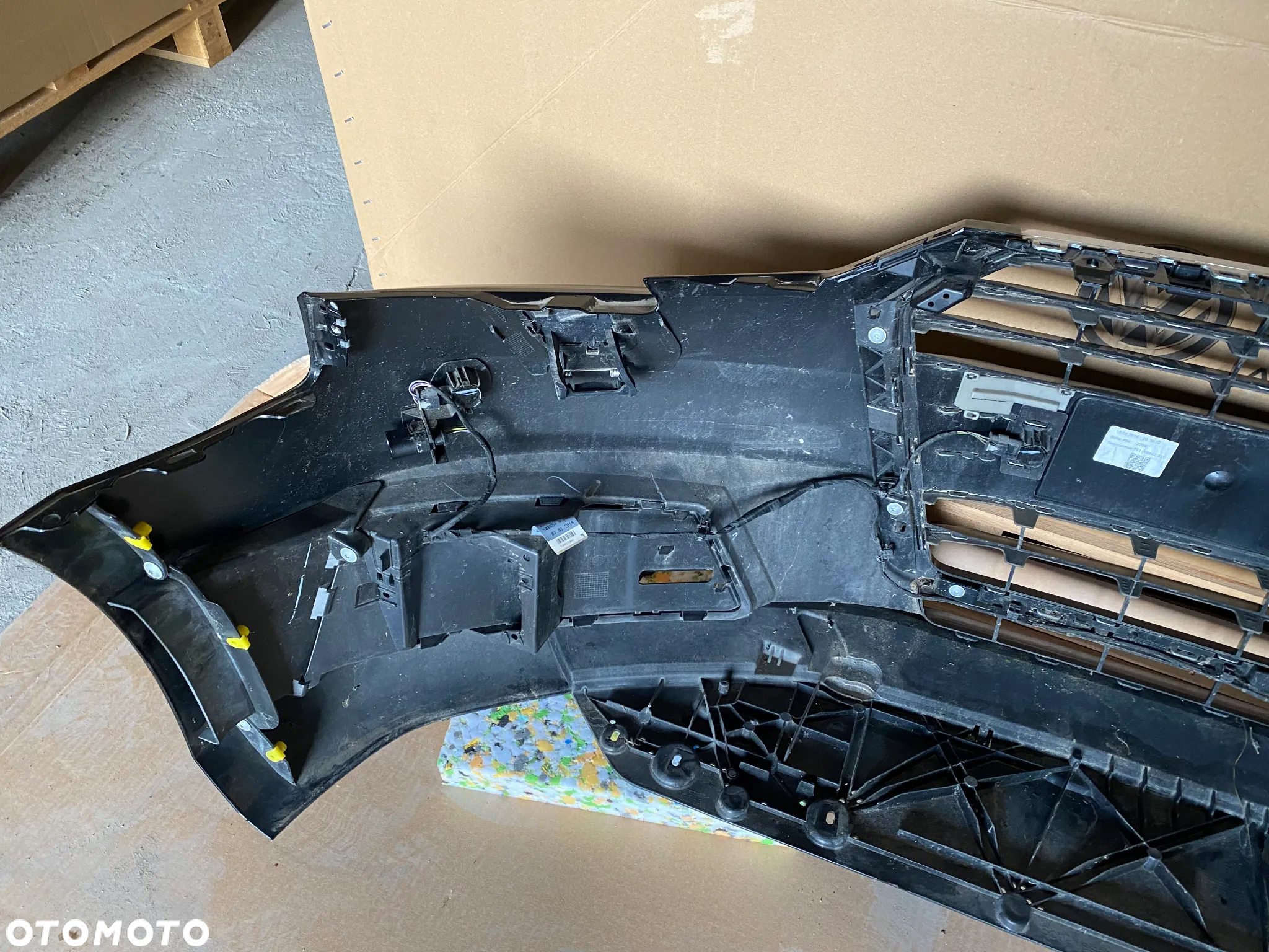 Audi A4 B9 8W kompletny przód maska lampy led zderzak błotnik w kolor LY9T OEOE - 18