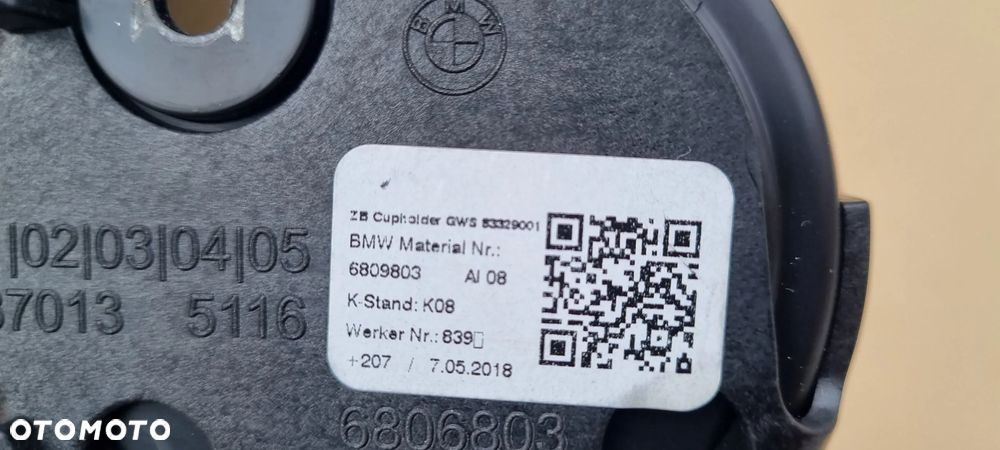 BMW 3 G20 G21 2019- UCHWYT NA KUBKI ORYGINAŁ - 5