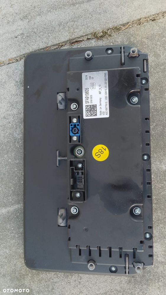 SEAT LEON IV WYŚWIETLACZ NAWIGACJA RADIO EKRAN PANEL LCD 5FA919605 LEGALNY NA CZESCI - 3