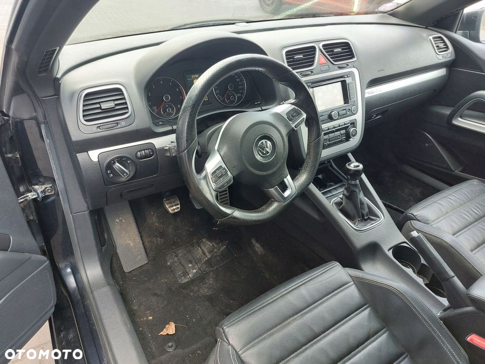 vw scirocco 1k8 08r> deska konsola poduszki airbag pasy europa oryginał - 6