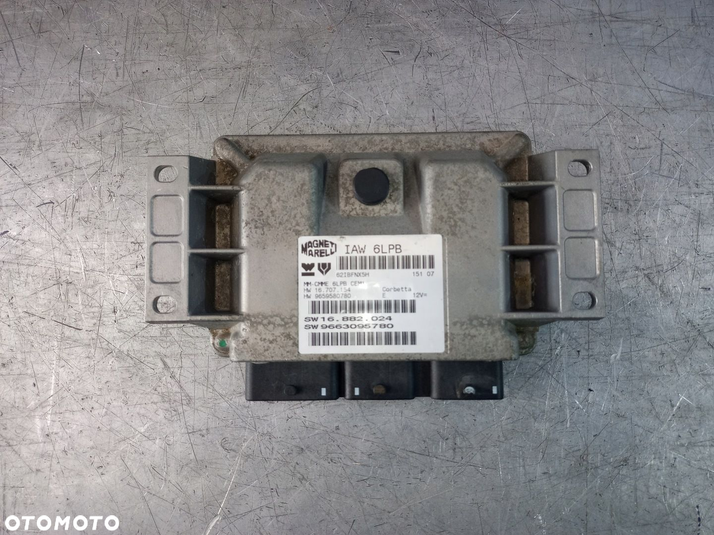ZESTAW STARTOWY 9663095780 9655608580 9663510480 CITROEN C5 I 1.8B - 9