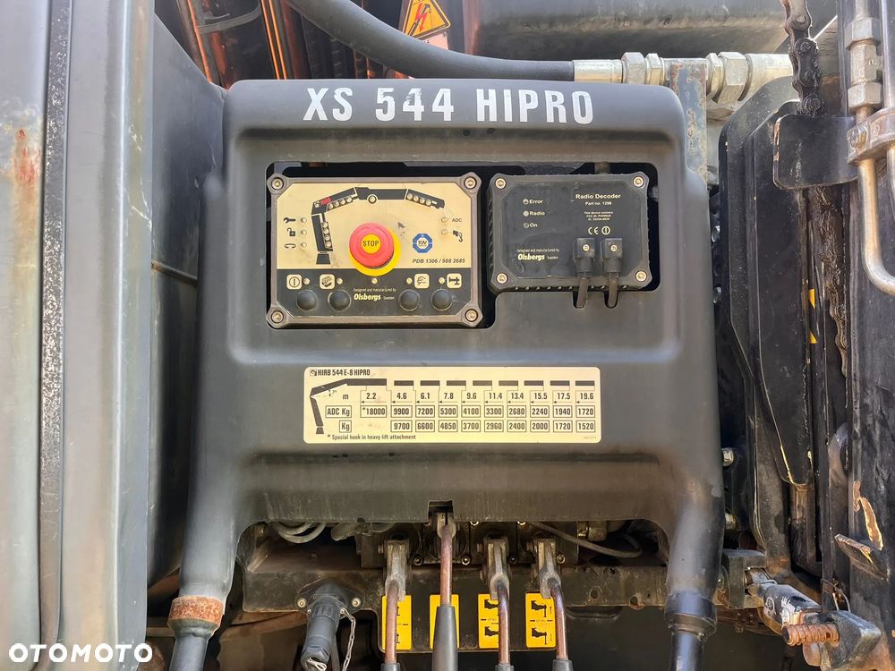 Palfinger HDS HIAB XS 544-8 HiPro 2013 8 wysuwow - 15